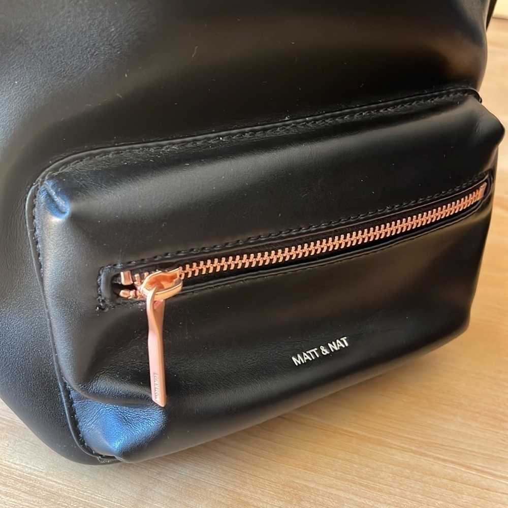 Matt & Nat Balimina Black Vegan Backpack - Picture 3 of 12